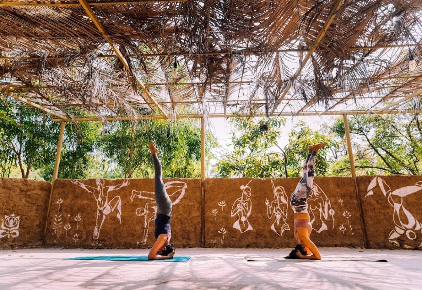 Jamboree Creek Yoga Mandrem Exterior photo